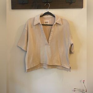 Aerie Short Sleeve Sweatshirt